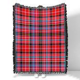 Scottish Tartan Aberdeen District Clan Woven Blanket Plaid Style