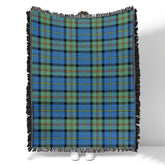 Scottish Tartan MacLeod of Harris Ancient Clan Woven Blanket Plaid Style