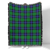 Scottish Tartan Graham of Menteith Modern Clan Woven Blanket Plaid Style