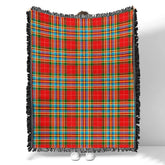 Scottish Tartan Chattan Clan Woven Blanket Plaid Style