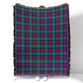 Scottish Tartan MacArthur Milton Clan Woven Blanket Plaid Style