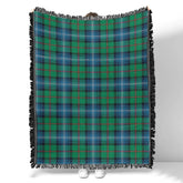 Scottish Tartan Urquhart Ancient Clan Woven Blanket Plaid Style