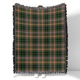 Scottish Tartan Buchanan Hunting Clan Woven Blanket Plaid Style
