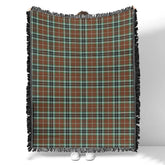 Scottish Tartan Thomson Hunting Modern Clan Woven Blanket Plaid Style