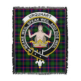 Scottish Tartan Urquhart Modern Clan Woven Blanket Crest Style