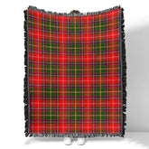 Scottish Tartan Somerville Modern Clan Woven Blanket Plaid Style