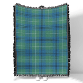 Scottish Tartan Oliphant Ancient Clan Woven Blanket Plaid Style