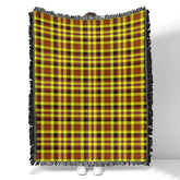 Scottish Tartan Jardine Clan Woven Blanket Plaid Style