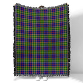 Scottish Tartan Ayrshire District Clan Woven Blanket Plaid Style