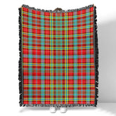 Scottish Tartan Ogilvie Clan Woven Blanket Plaid Style