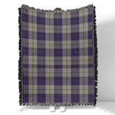 Scottish Tartan Cunningham Dress Blue Dancers Clan Woven Blanket Plaid Style