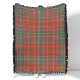 Scottish Tartan MacDougall Ancient Clan Woven Blanket Plaid Style