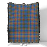 Scottish Tartan MacBeth Ancient Clan Woven Blanket Plaid Style