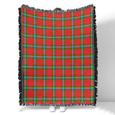 Scottish Tartan MacLaine of Loch Buie Clan Woven Blanket Plaid Style