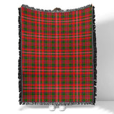 Scottish Tartan MacKinnon Modern Clan Woven Blanket Plaid Style