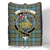 Scottish Tartan Paisley District Clan Woven Blanket Crest Style