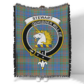 Scottish Tartan Stewart of Appin Hunting Ancient Clan Woven Blanket Crest Style