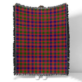Scottish Tartan MacIntyre Modern Clan Woven Blanket Plaid Style