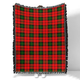 Scottish Tartan Kerr Modern Clan Woven Blanket Plaid Style