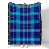 Scottish Tartan McKerrell Clan Woven Blanket Plaid Style