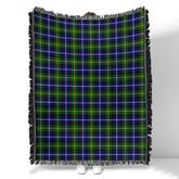 Scottish Tartan MacNeill of Barra Modern Clan Woven Blanket Plaid Style