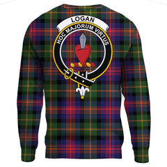 Logan Modern Tartan Crest Sweatshirt