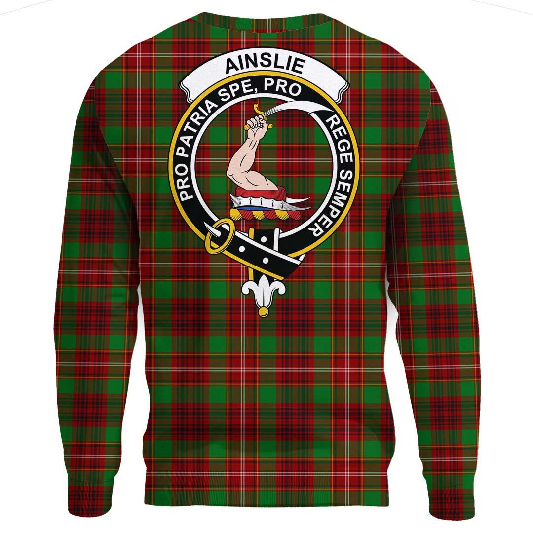 Ainslie Tartan Crest Sweatshirt