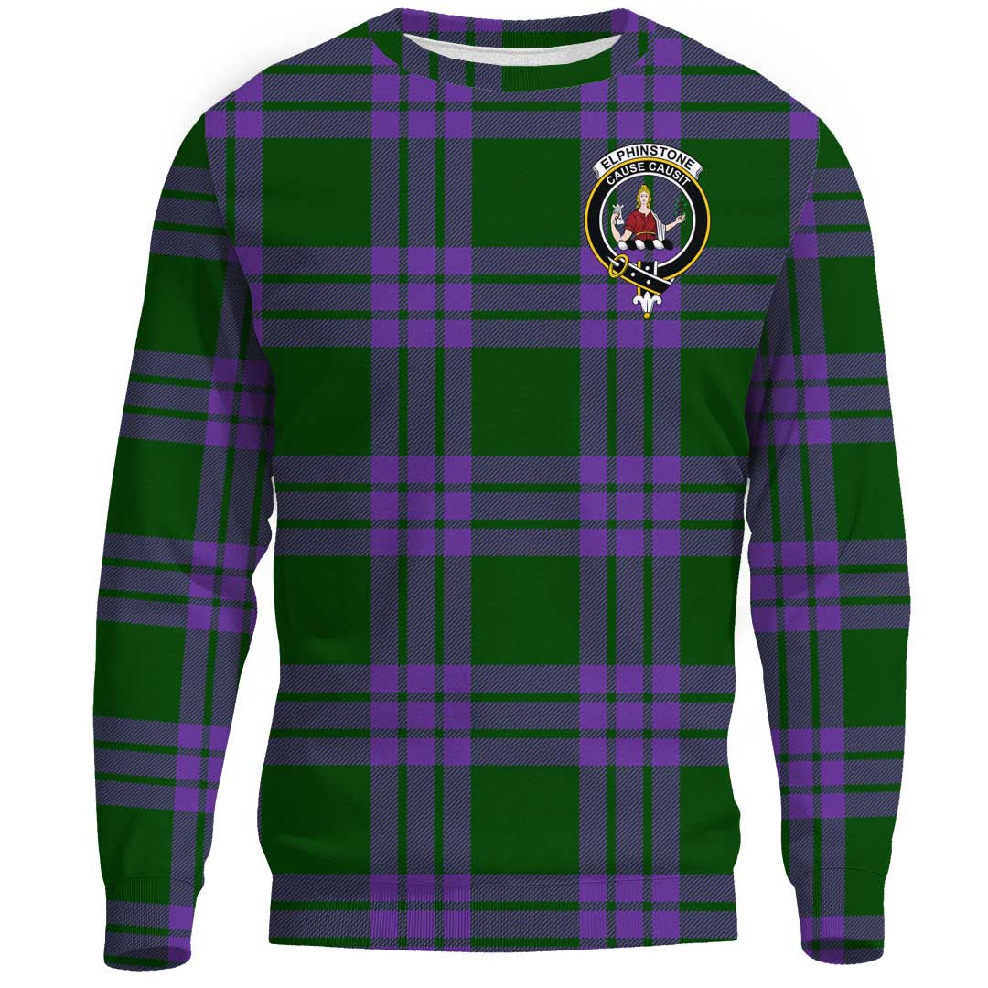 Elphinstone Tartan Crest Sweatshirt