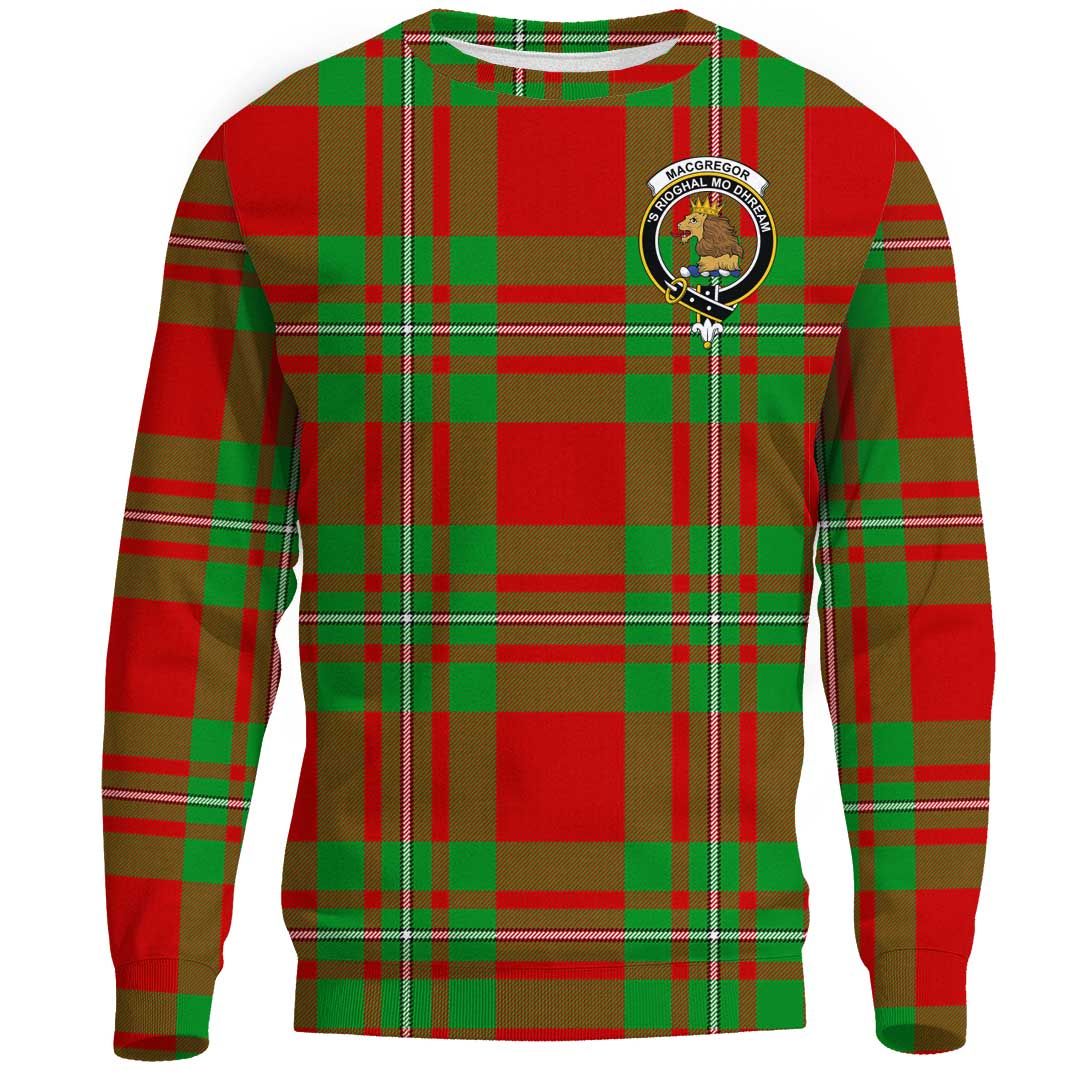 MacGregor Modern Tartan Crest Sweatshirt