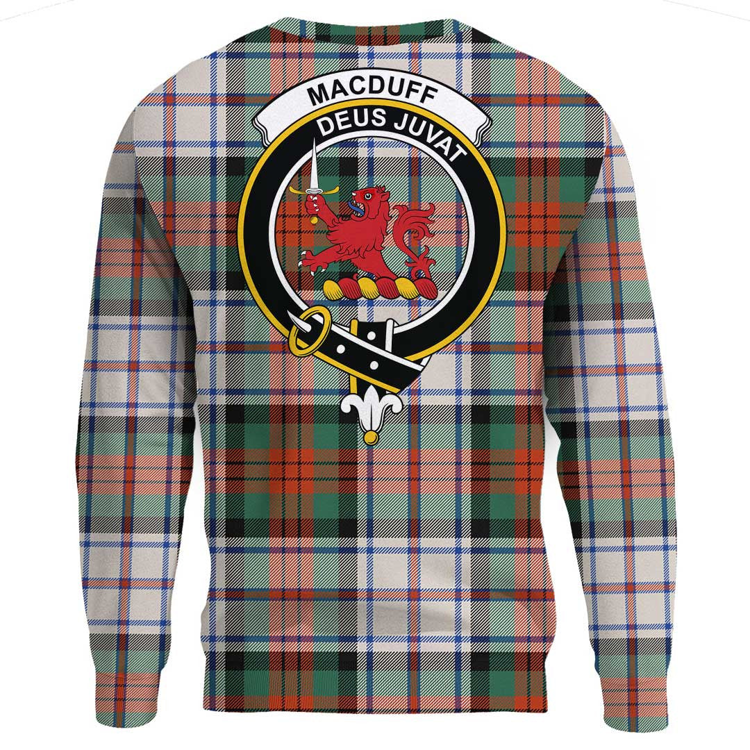 MacDuff Dress Ancient Tartan Crest Sweatshirt