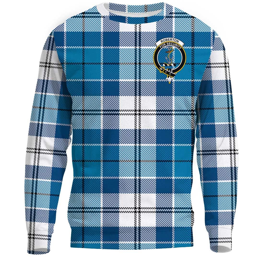 Roberton Tartan Crest Sweatshirt