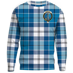 Roberton Tartan Crest Sweatshirt