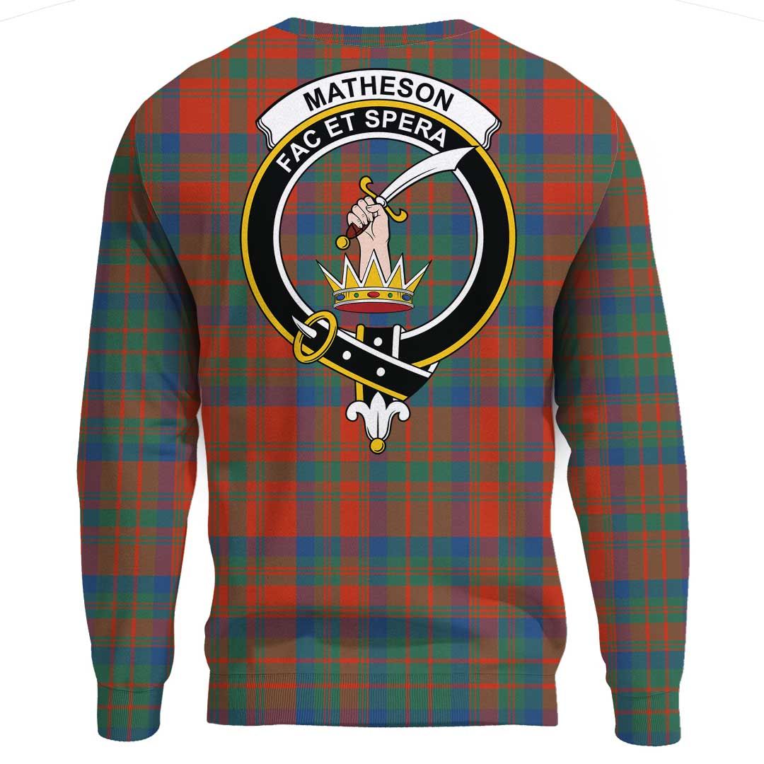 Matheson Ancient Tartan Crest Sweatshirt
