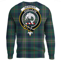 Kennedy Modern Tartan Crest Sweatshirt