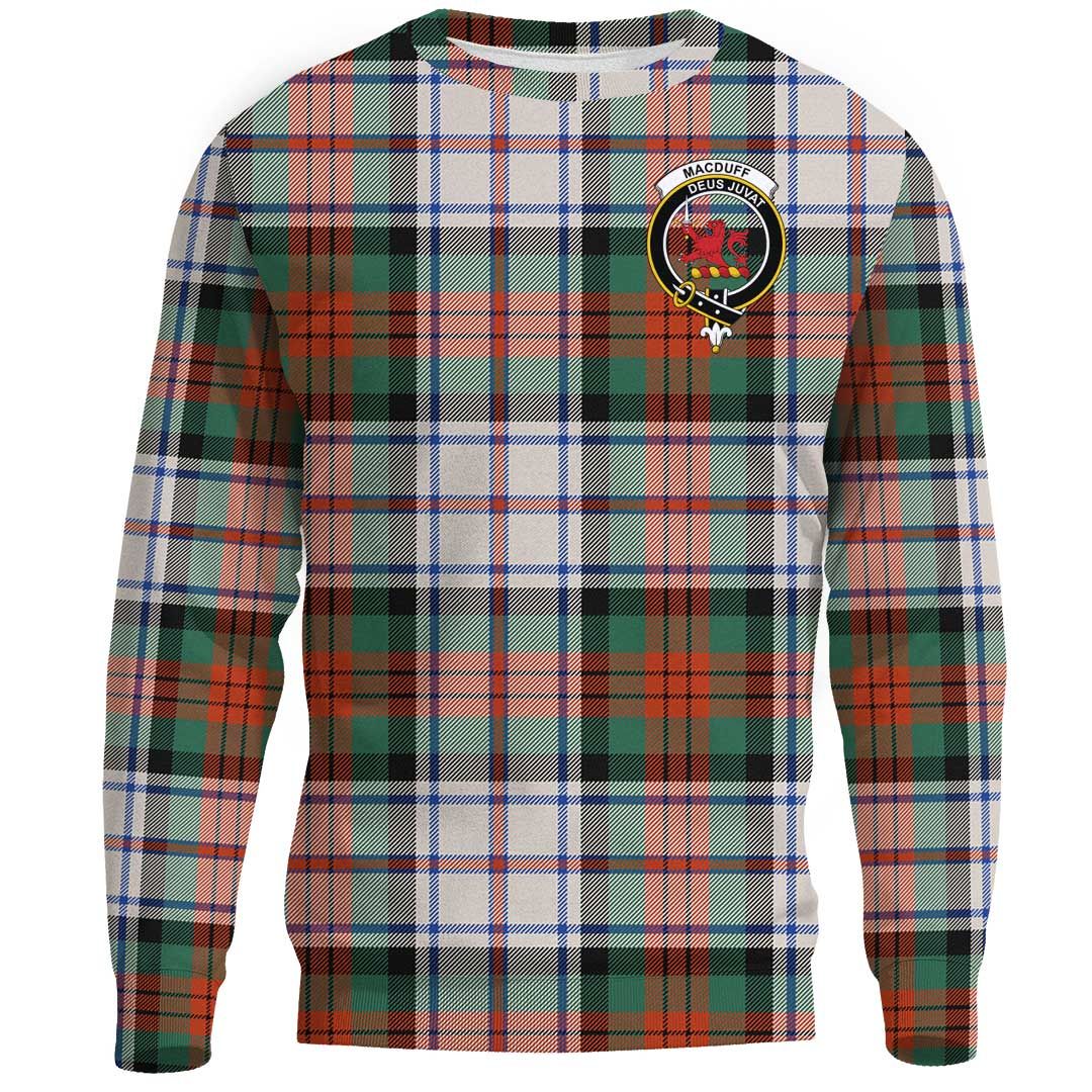 MacDuff Dress Ancient Tartan Crest Sweatshirt