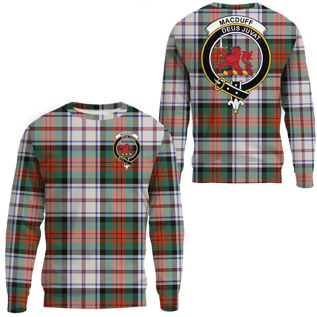 MacDuff Dress Ancient Tartan Crest Sweatshirt