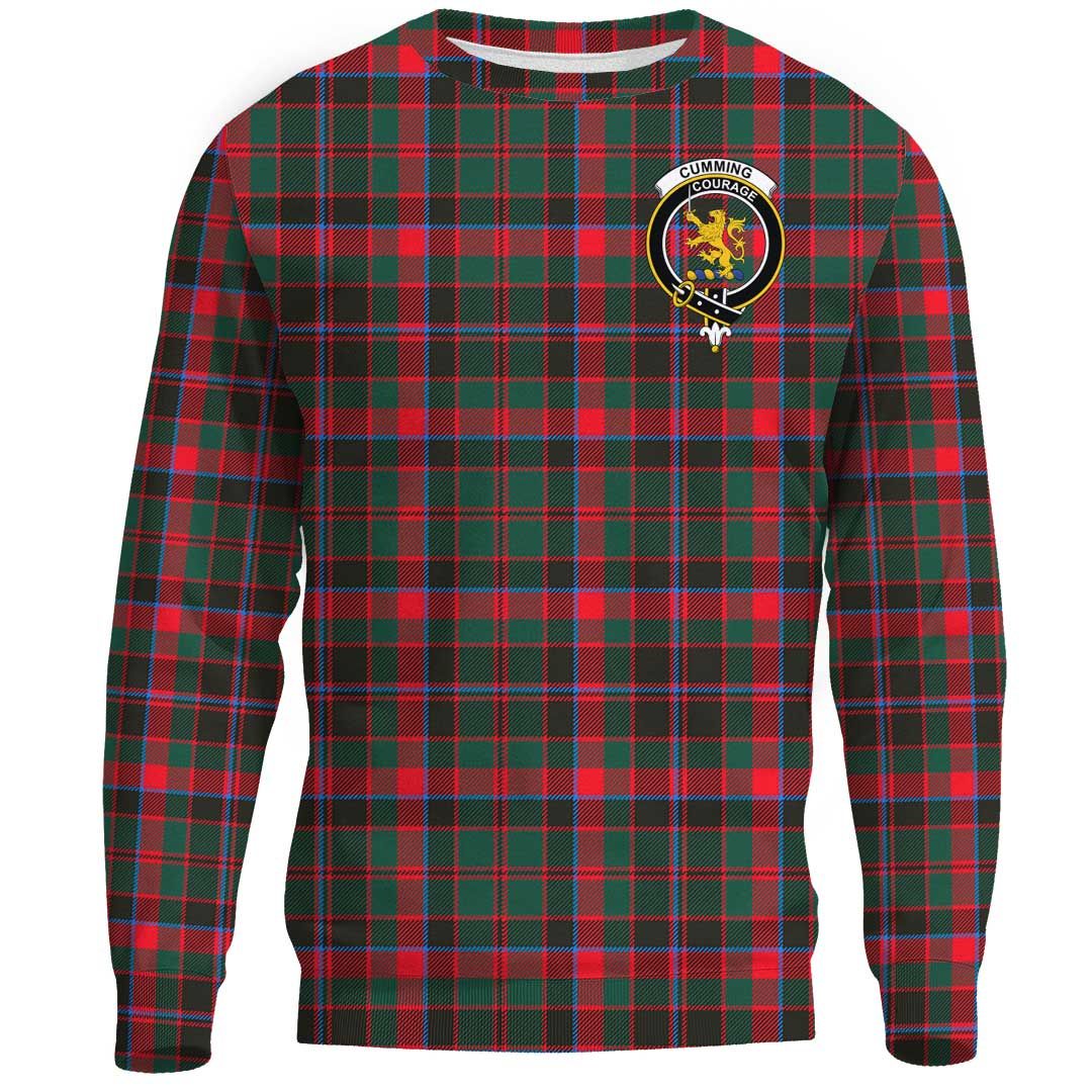 Cumming Hunting Modern Tartan Crest Sweatshirt