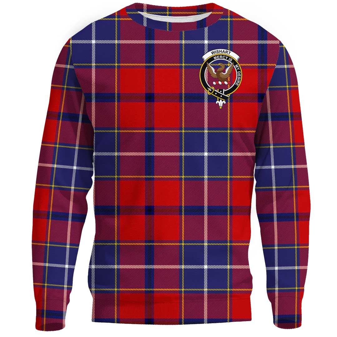 Wishart Dress Tartan Crest Sweatshirt