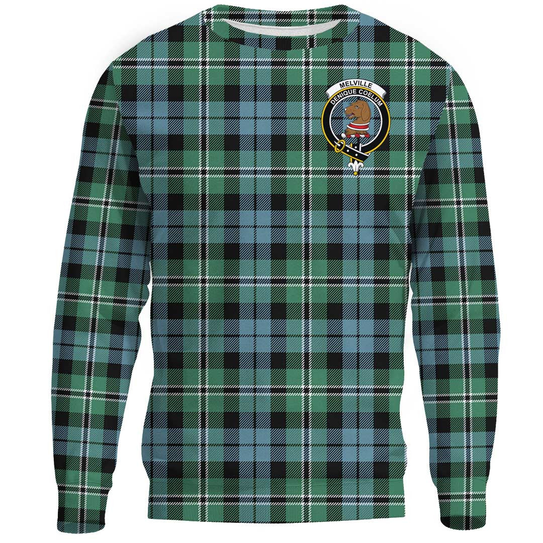 Melville Tartan Crest Sweatshirt