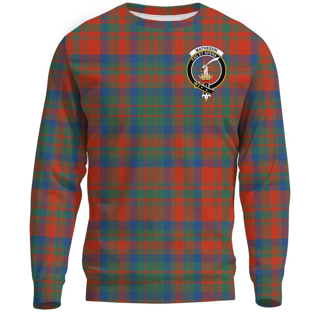 Matheson Ancient Tartan Crest Sweatshirt