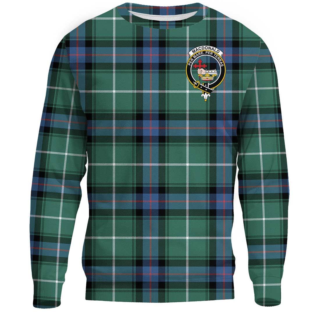 MacDonald of the Isles Hunting Ancient Tartan Crest Sweatshirt