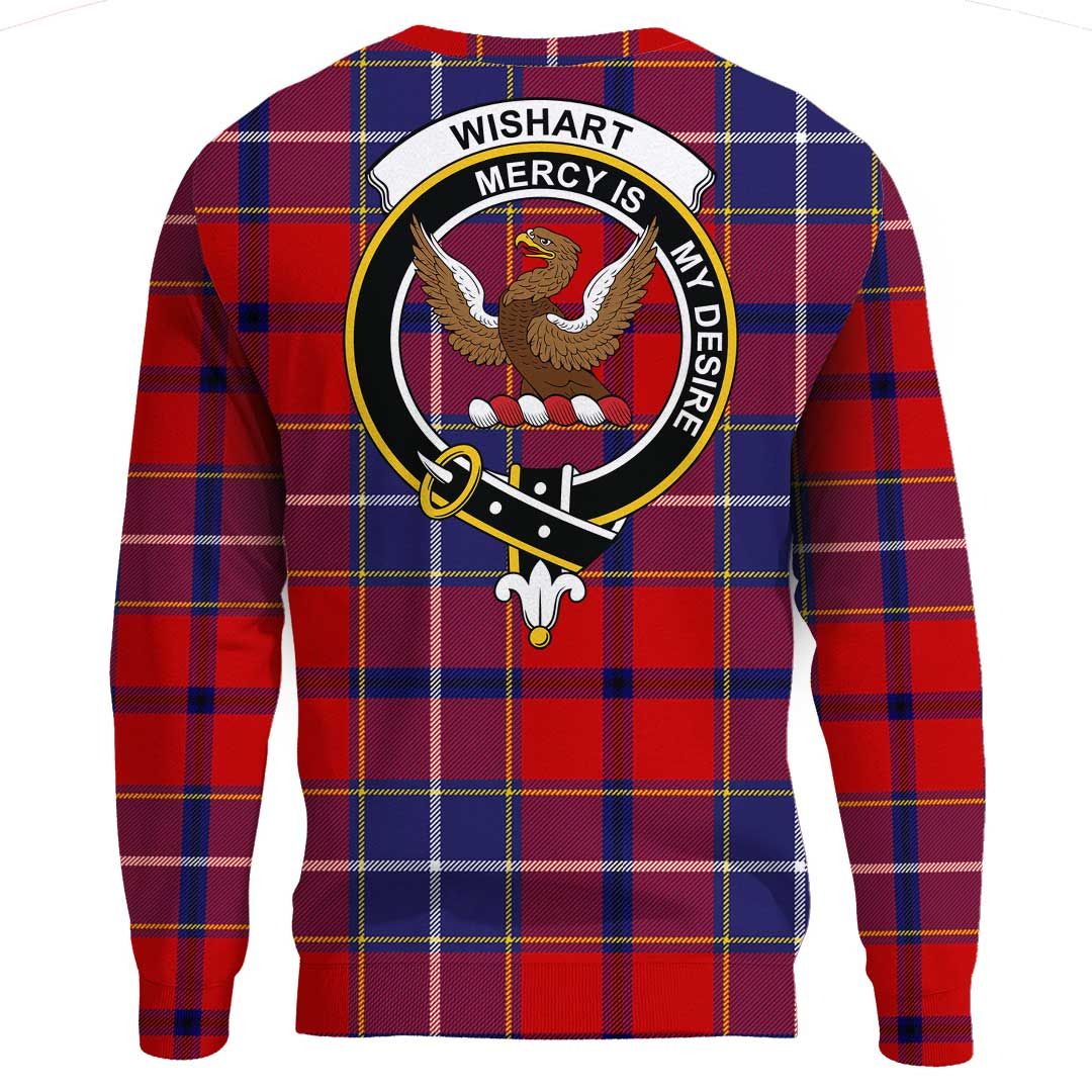 Wishart Dress Tartan Crest Sweatshirt