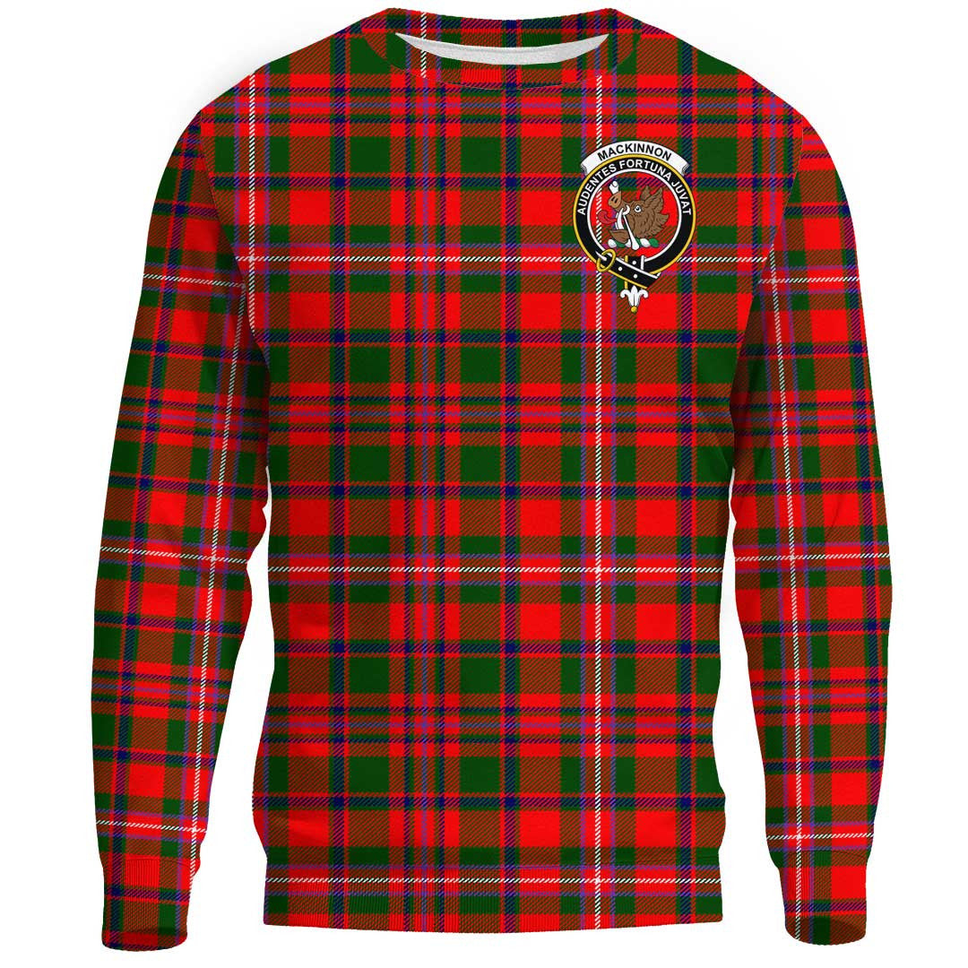 MacKinnon Modern Tartan Crest Sweatshirt