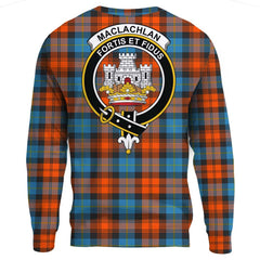 MacLachlan Ancient Tartan Crest Sweatshirt