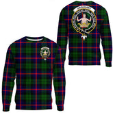 Urquhart Modern Tartan Crest Sweatshirt