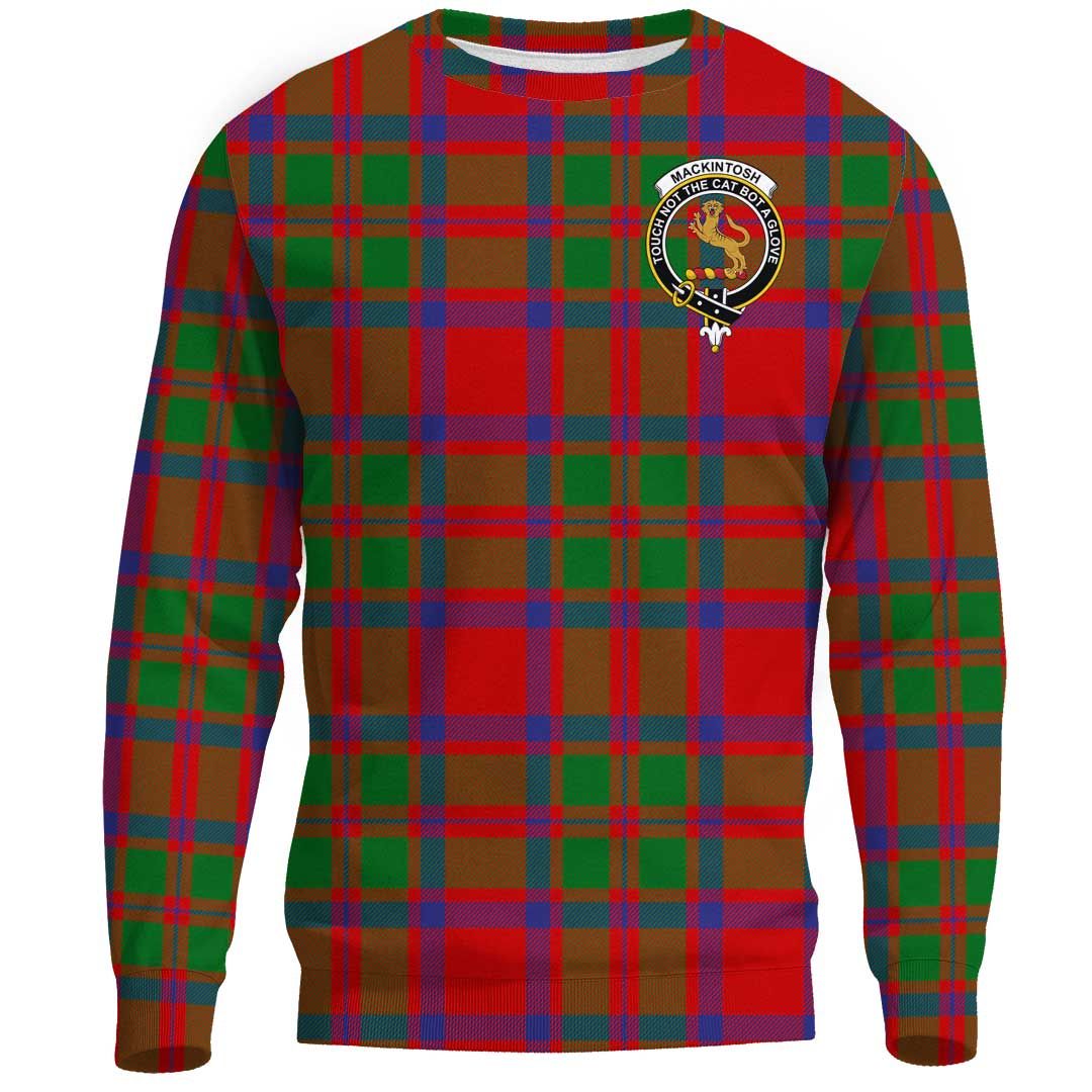 MacKintosh Modern Tartan Crest Sweatshirt