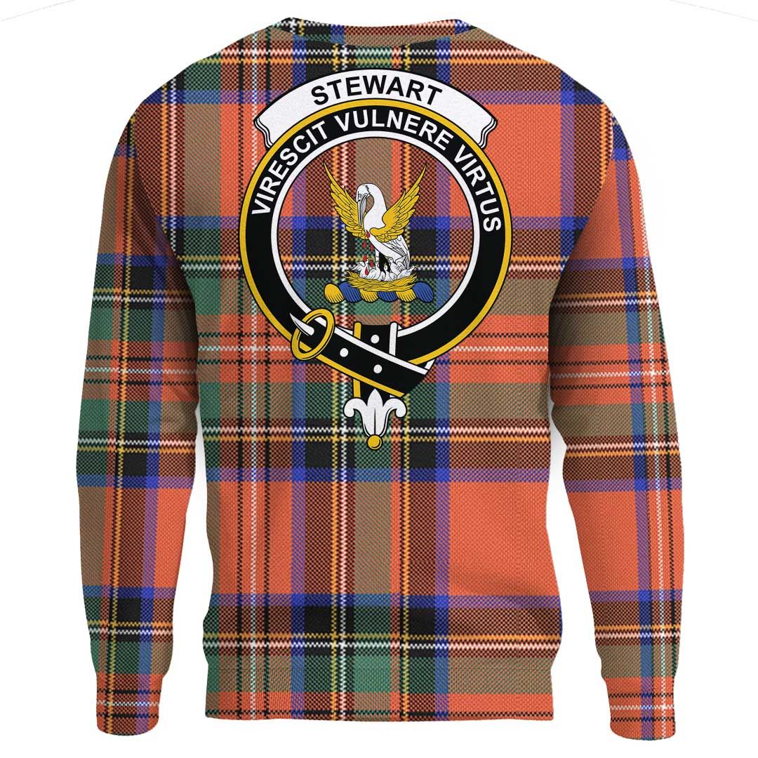 Stewart Royal Ancient Tartan Crest Sweatshirt