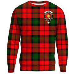Kerr Modern Tartan Crest Sweatshirt