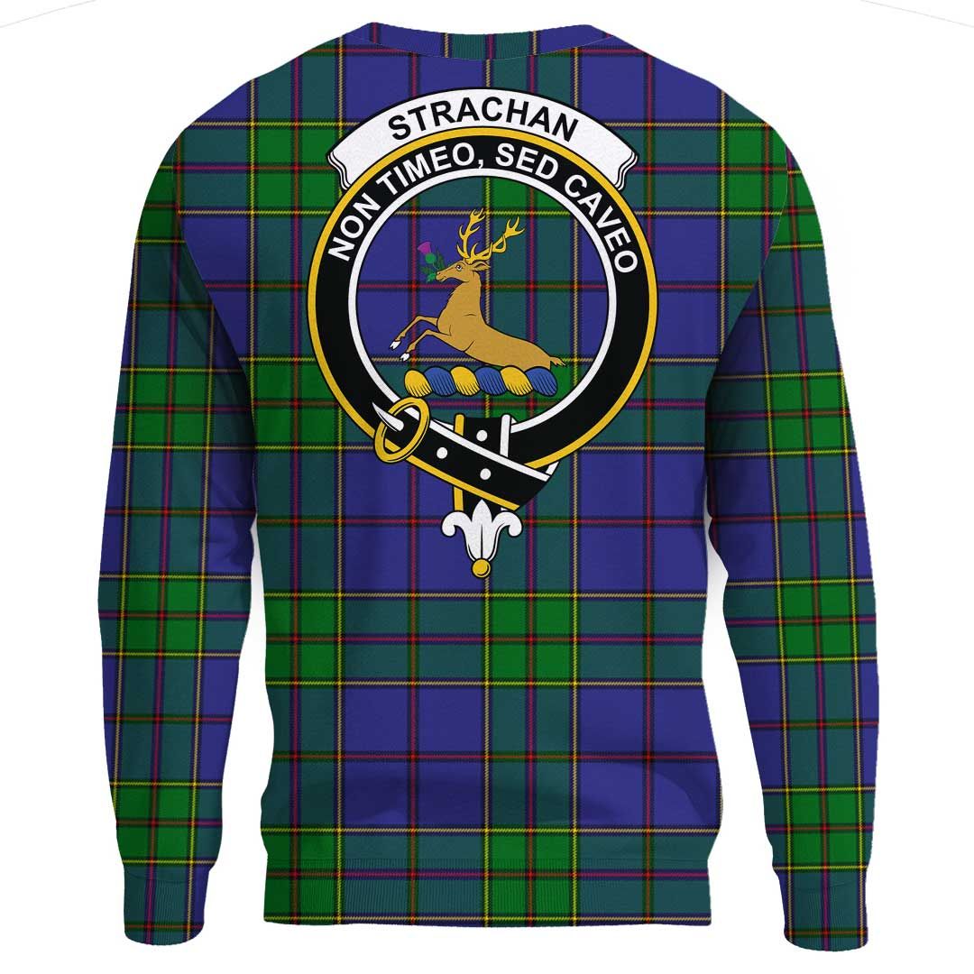 Strachan Tartan Crest Sweatshirt