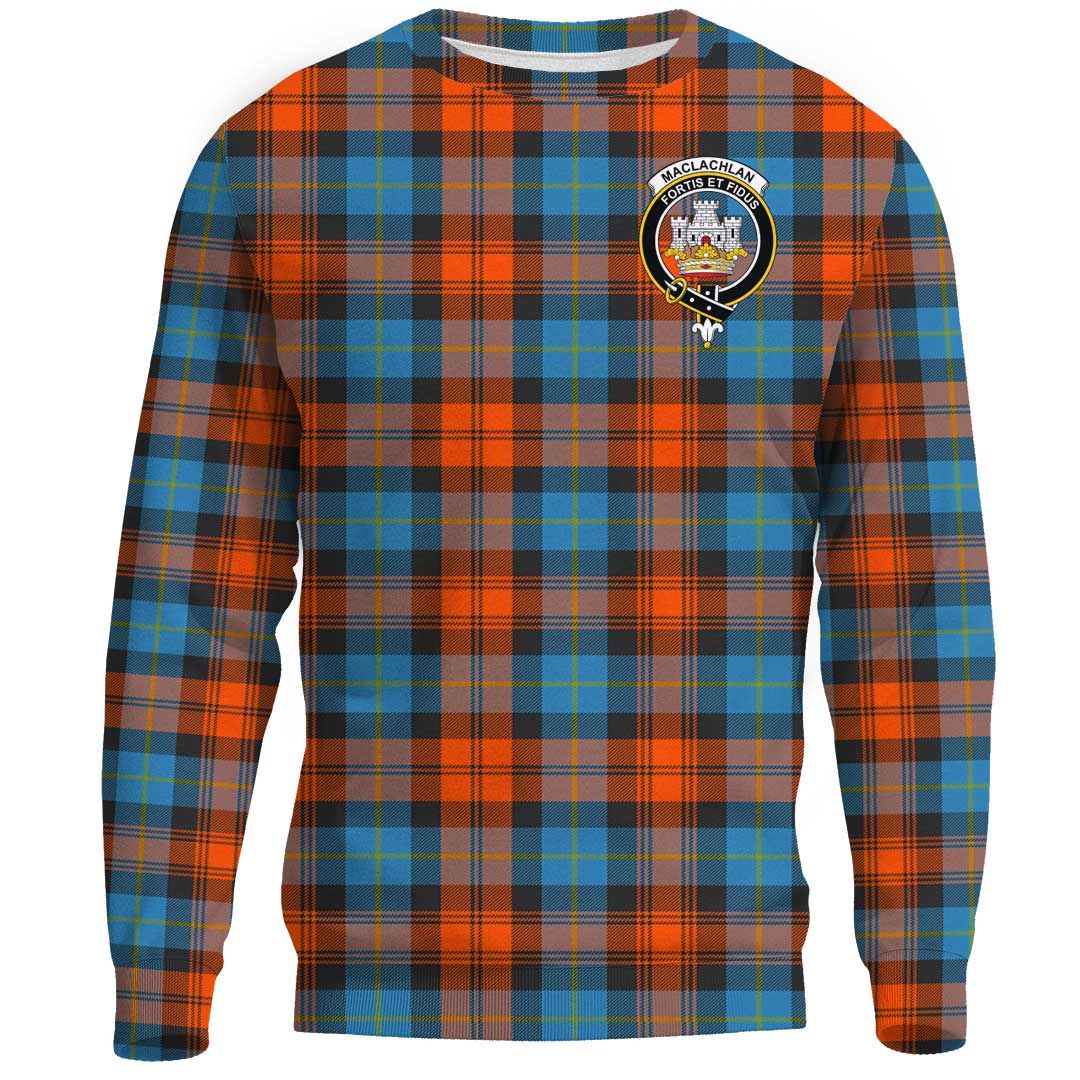 MacLachlan Ancient Tartan Crest Sweatshirt